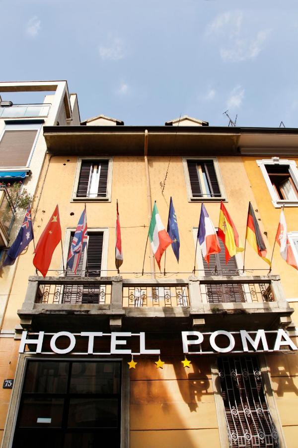 Hotel Poma Mailand Exterior foto